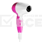 Фен Centek CT-2229 (бел/роз) 1200Вт, 2 скорости и температуры нагрева, складная ручка, фото4