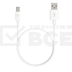 Кабель Maxvi MC-01L white USB-A - microUSB, 2A ток макс. нагрузки 2А, макс. напряжение 5V; стандарт USB 2.0; длина разъема microUSB 8,9 мм, длина кабеля 1м, материал PVC, белый, фото 1