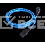 Шнур питания с фиксатором REM IEC 60320 C19/IEC 60320 C20, 16 А/250 В (3 x 1,5), длина 1,8 м, синий R-16-Cord-C19-C20-1.8-Blue, фото2
