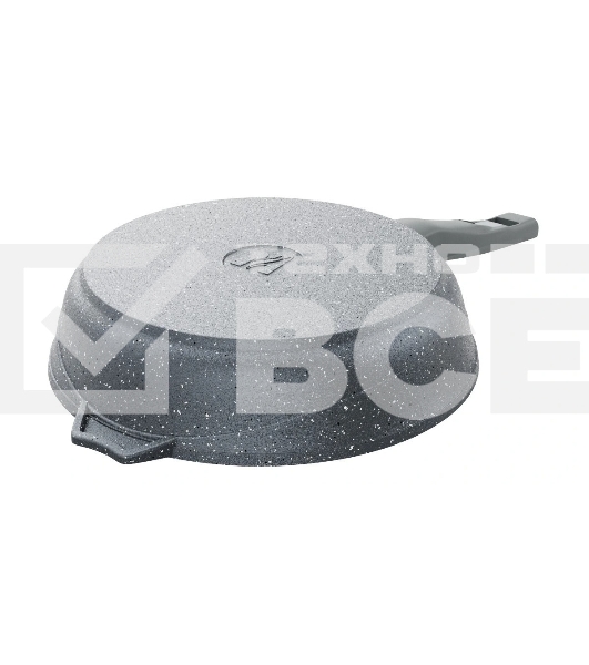 Сковорода Гранит С022701 22 см,съем.руч.крышка