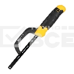 Ножовка-ручка по металлу Deli DL353112 300мм, полотно 250мм, алюминиевый корпус, прорезиненная рукоять, фото 1