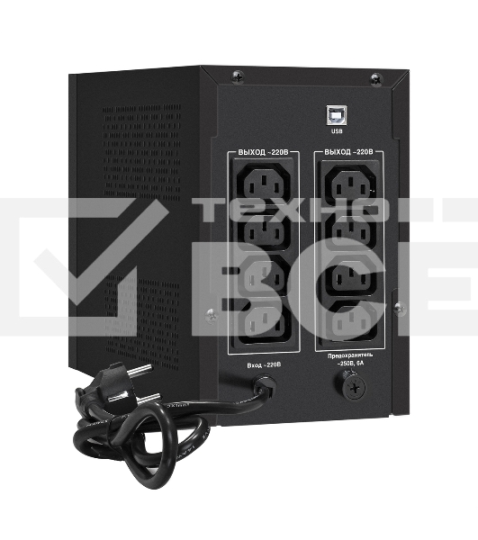 Источник бесперебойного питания ExeGate EP285492RUS SpecialPro Smart LLB-1200.LCD.AVR.C13.RJ.USB 1200VA/750W, LCD, AVR, 6*IEC-C13, RJ45/11, USB, черный