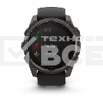 Смарт-часы Garmin Fenix 8 Solar Sapphire титановый угольно-серый DLC, черный 51мм, фото8