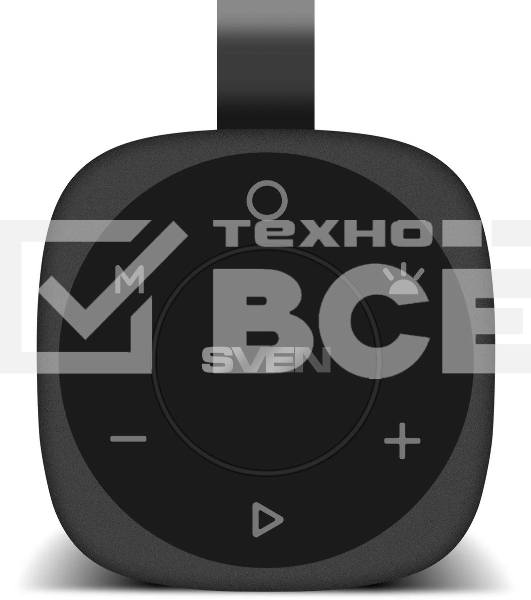 Колонка портативная Sven АС PS-155 черный 10W 1.0 BT/3.5Jack 1800mAh (SV-022334)