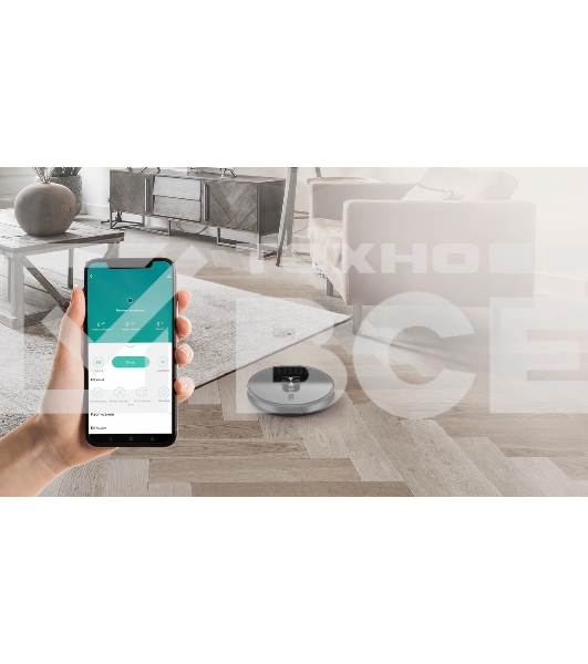 Робот-пылесос TopDevice TDSRC003_BK черный, 40 Вт, 2600 мА·ч Li-Ion, уборка влажная/сухая, пылесборник контейнер 0.4 л