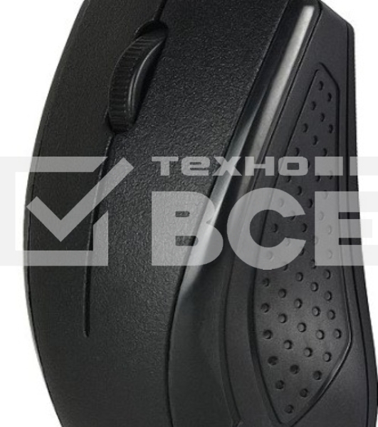 Мышь проводная CROWN CMM-303 черный