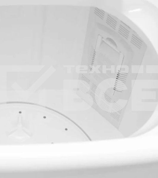 Стиральная машина Радуга-5 ВОЛТЕРА ВТ-СМ5RU полуавтомат, белый, загрузка вертикальная 5 кг, класс: А