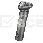 Электробритва BQ SV1002 Green-Gray. Мощность 5 Вт/Время зарядки 90 минут/Время беспроводной работы 60 минут/Влагозащита IPX6/Мытье под водой/Портативная база для зарядки