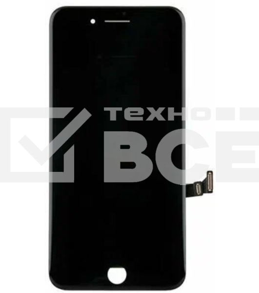 Дисплей Amperin для Apple iPhone 8 Plus в сборе с тачскрином (IPS), черный