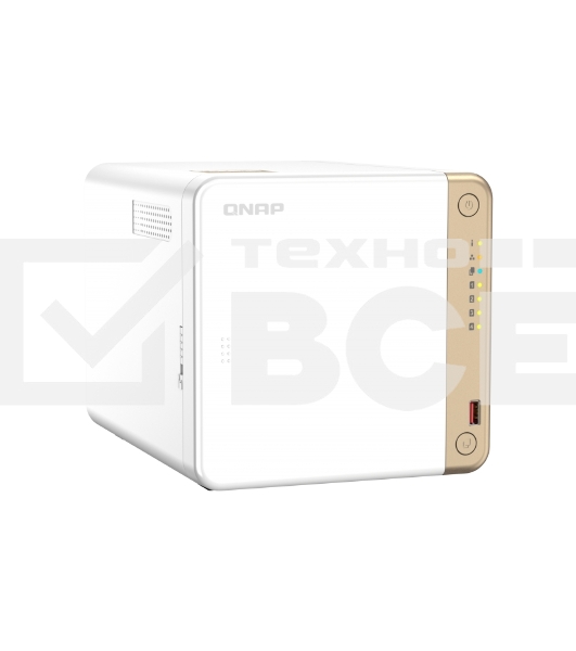 Сетевое хранилище NAS Qnap Original TS-462-4G 4-bay настольный Celeron N4505