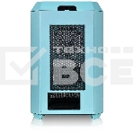 Компьютерный корпус Thermaltake The Tower 300 Turquoise голубой без БП miniITX 7x120mm 5x140mm 2xUSB3.0 audio bott PSU, фото4