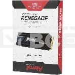 Накопитель SSD Kingston Fury Renegade, 4Tb, PCIe 4.0 x4, M.2 2280, NVMe, R/W 7300/7000, с радиатором, фото16