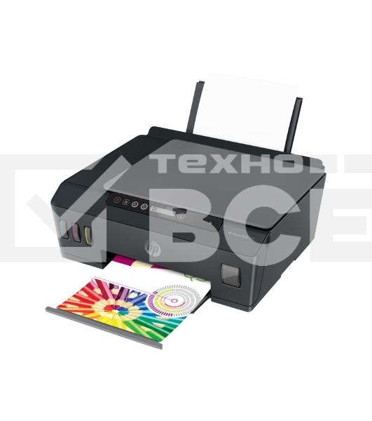 МФУ струйный HP Smart Tank 500 (4SR29A), A4, цветной, печ. до 22 стр/мин. (ч/б) до 16 стр/мин. (цвет), скан. до 8 стр/мин. (ч/б) 4 стр/мин. (цвет), 1200x1200dpi, USB