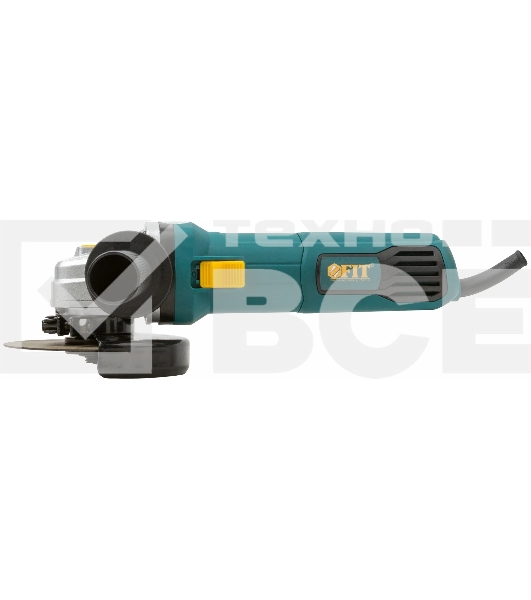 Углошлифовальная машина FIT AG-125/810, 810 Вт, 5000-12000 об/мин, БсК 125 мм, 2,2 кг, мал., регулир.оборотов, коробка
