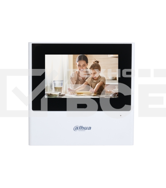 Видеодомофон DAHUA DHI-VTH2611L-WP, Dahua Wi-Fi Indoor Monitor