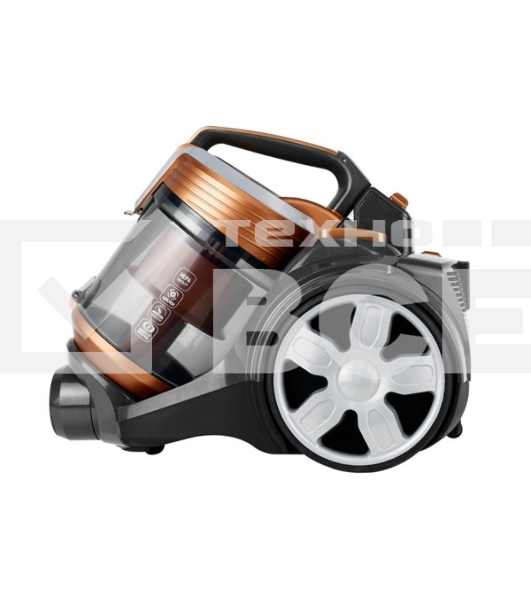 Пылесос Centek CT-2543 серый/бронзовый, 450/2400 Вт, уборка сухая, пылесборник контейнер, 3 л