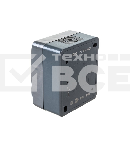 Выключатель 11-1401-03 IP54, 10АХ-250В, ОУ, Эксперт, серый (16/160/2560) Б0020670 ЭРА