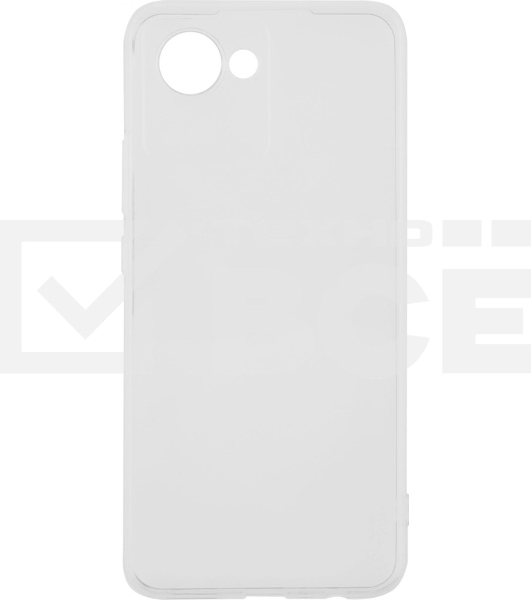 Чехол (клип-кейс) BoraSCO для Realme C30/C30s 71372 прозрачный