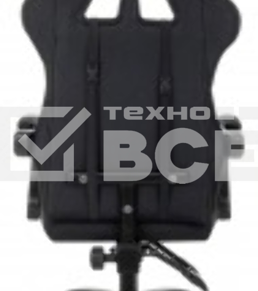 Кресло игровое Zombie Zoom Fabric черный Neo Black, крестов. пластик