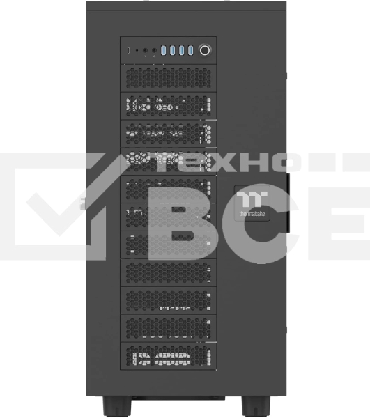 Компьютерный корпус Thermaltake AX700 Glass черный без БП XL-ATX 18x120мм 18x140мм 2x200мм 4xUSB 3.0 audio bott PSU