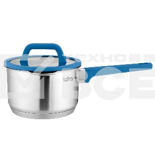 Сотейник LARA LR03-04 2 л, 16 см, нержавеющая сталь, с крышкой