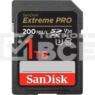 Флеш карта SANDISK SDXC 1Tb UHS-I SDSDXXD-1T00-GN4IN
