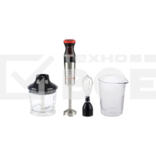 Блендер погружной Energy EN-141, 1200Вт, 2 скорости, стакан для смешивания, венчик, измельчитель