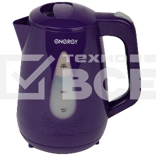 Чайник электрический Energy E-214 1.7 л, пластик, фиолетовый