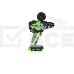 Дрель-шуруповерт аккумуляторная Greenworks GD24DD90 24V, 90 Нм, бесщеточная, 45/90Нм,2х4Ач,ЗУ,кор 3707507CUD, фото5