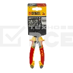 Плоскогубцы комбинированные Denzel диэлектрические трехкомпонентные рукоятки до 1000 В, 165 мм, фото4