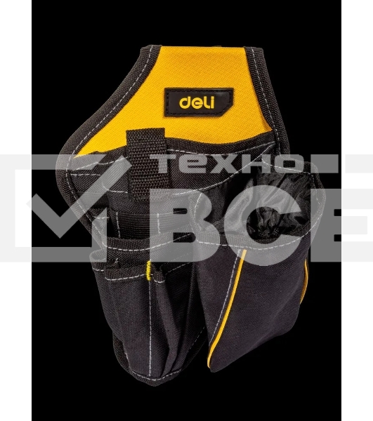 Поясная сумка-кобура монтажника Deli DLP07