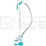 Отпариватель напольный Kitfort КТ-957 1500Вт белый/бирюзовый, фото 1