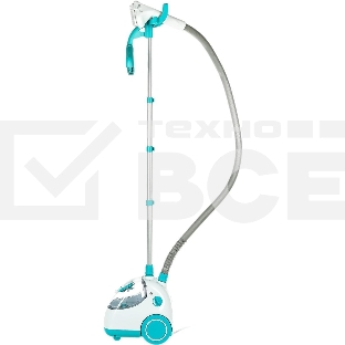 Отпариватель напольный Kitfort КТ-957 1500Вт белый/бирюзовый