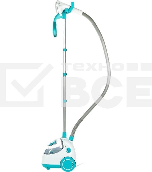 Отпариватель напольный Kitfort КТ-957 1500Вт белый/бирюзовый