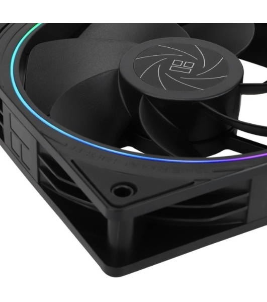 Кулер для корпуса Thermalright TL-S12R Reverse (120x120x25mm, 4-pin PWM, ARGB, 47.6CFM, 23.2dBA, 1500RPM, черный)