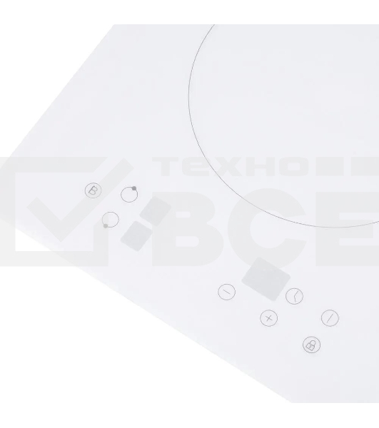 Индукционная варочная панель Maunfeld EVI.292-WH, конфорок: 2 шт., закаленное стекло, независимая, белый