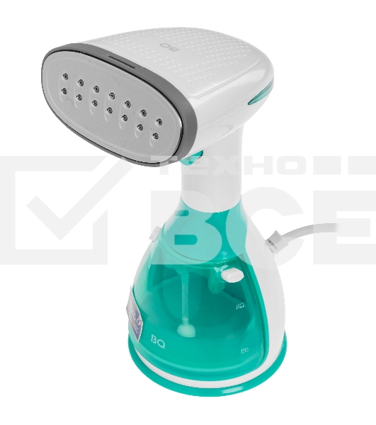 Отпариватель BQ SG1005H белый/бирюзовый, 1500 Вт, 25 г/мин, 280 мл
