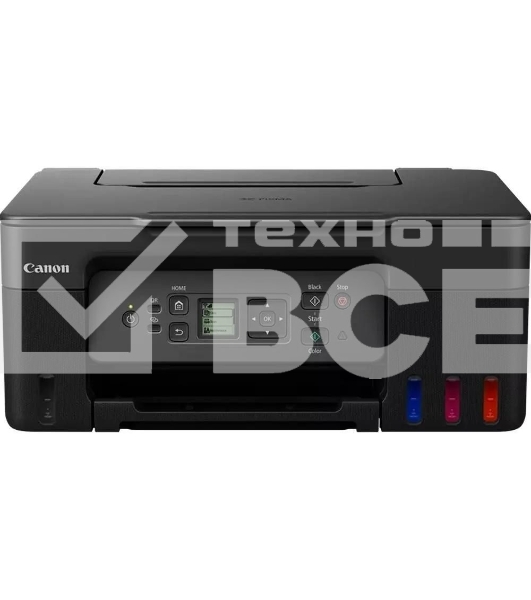МФУ струйное Canon Pixma G3470 (5805C029AA), A4, цветной, печ. до 11/6 стр/мин. (ч/б/цв.), 4800 x 1200 dpi (печ.), 600x1200dpi (скан.), USB, Wi-Fi черный