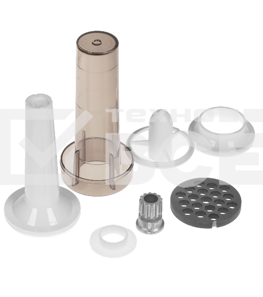 Мясорубка электрическая Аксион М62.01 черный, 2000 Вт, 4.0 кг/мин, реверс, защита от перегрузки, насадки - 4