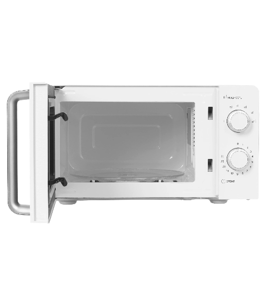 Микроволновая печь Renova MMS-20W1 белый/черный, 20 л, 700 Вт, переключатели - поворотный механизм