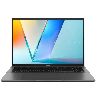 Ноутбук ASUS VivoBook S16 S3607CA-SH164/16'/OLED/Intel Core Ultra 5 225H/16GB/512GB SSD/Intel Arc/Без ОС/серый/1.7kg