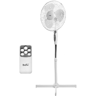 Вентилятор Ballu BFF-840 белый, напольный, 45 Вт, 3 скорости, 38 см