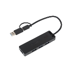 Концентратор Vention CHTBB, USB/USB Type-C, USB, USB, фото 1