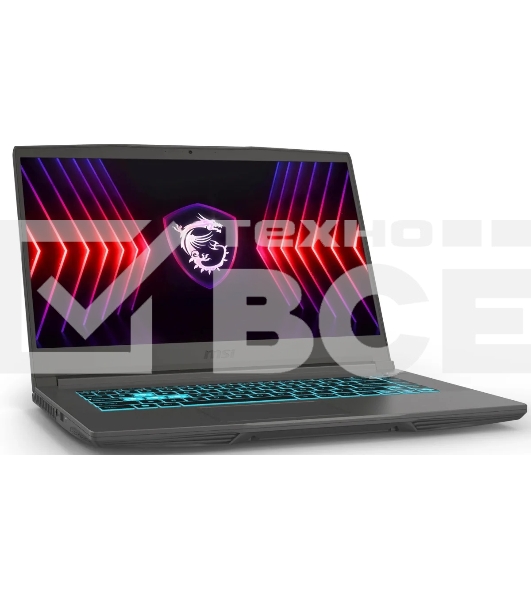 Ноутбук MSI Thin 15 B12UC-1433XRU Core i5 12450H 8Gb SSD512Gb NVIDIA GeForce RTX 3050 4Gb 15.6