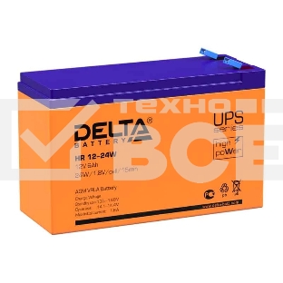 Батарея Delta HR 12-24 W (12V, 6Ah)