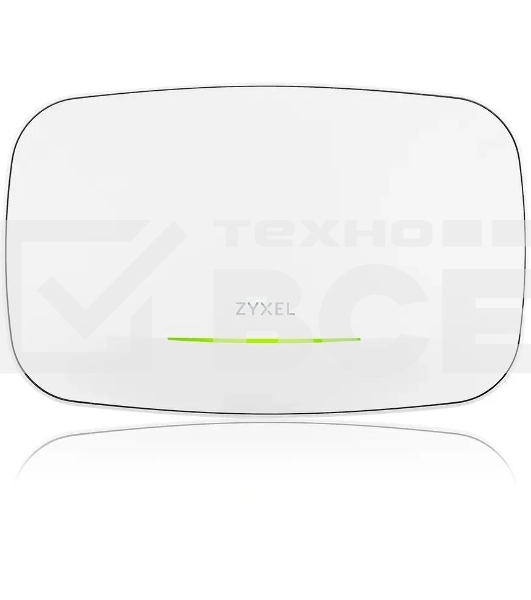 Точка доступа Zyxel NebulaFlex NWA130BE, WiFi 7, 802.11a/b/g/n/ac/ax/be (2,4 и 5 ГГц), MU-MIMO, антенны 2x2, до 688+4320 Мбит/с, 2xLAN 2.5GE, PoE