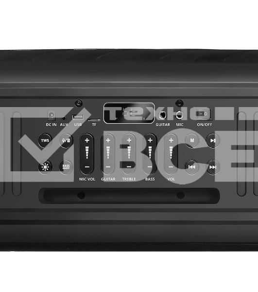Акустическая система Ginzzu GM-112, Midi, BT/USB/TF/MIC/ДУ