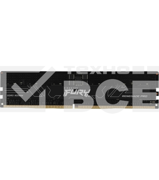 Оперативная память Kingston Fury Renegade Pro, DDR5, 16GB (1x16GB), 6000MHz, CL32, ECC, RDIMM