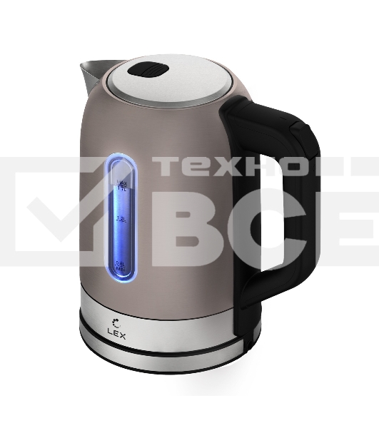 Чайник электрический LEX LX 30018-3, кофейный