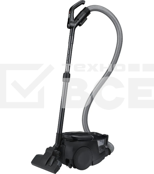 Пылесос Samsung VC18M31C0HG/EV черный, 380/1800 Вт, уборка сухая, пылесборник контейнер 2 л